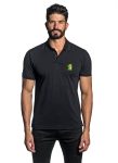 Black New World Monks Polo P-NWM006