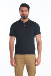 Black Yarn Polo Pk-3207